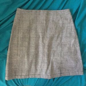 Black and white Brandy Melville Skirt